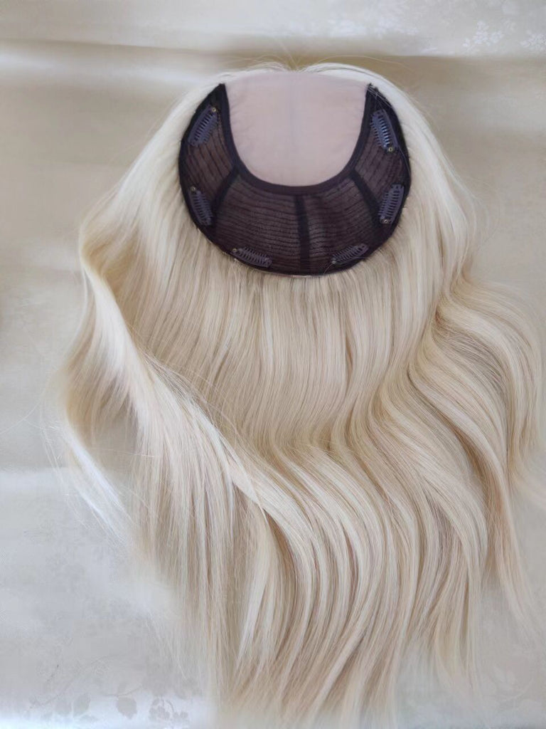 European hair topper in natural looks custom order only